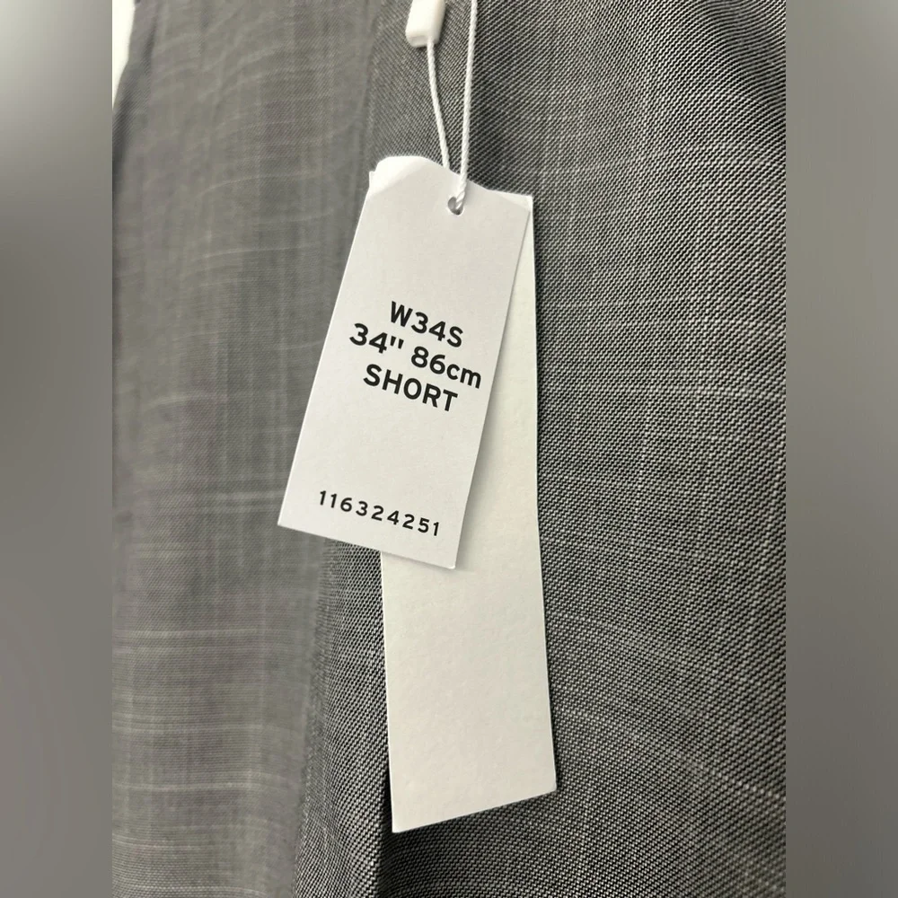 ASOS NWT “Topman” stretch skinny pants in gray 34x30 - Picture 6 of 8